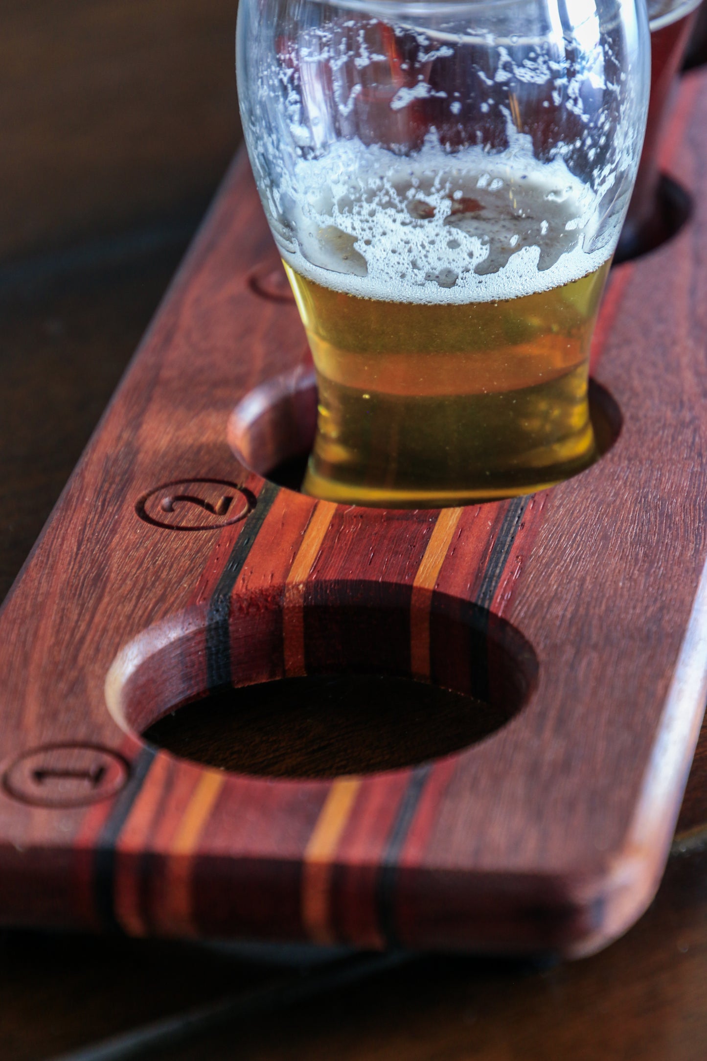 Autum Brew - 5 Glass Flight Board