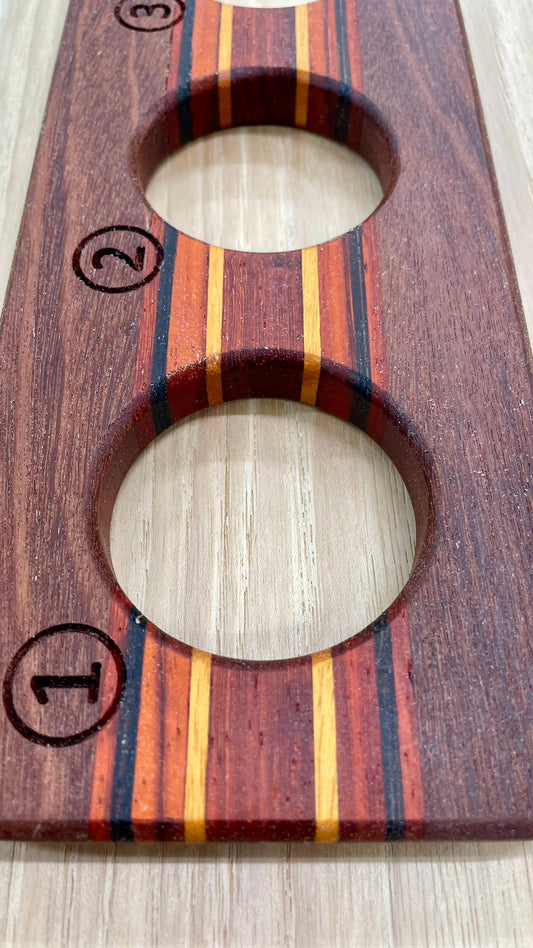 Autum Brew - 5 Glass Flight Board