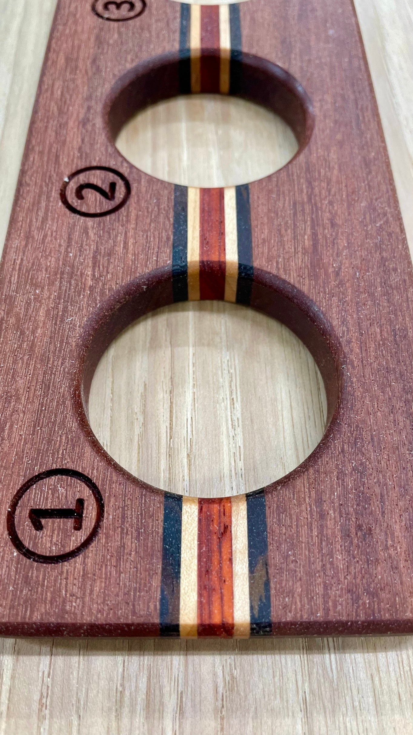 Straight n Narrow - 5 Glass Flight Board